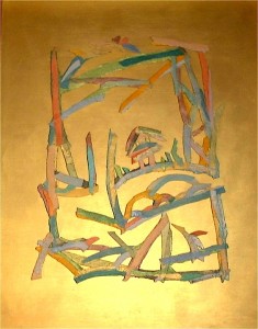Herbe - 1991 - Peinture acrylique sur toile